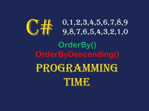 C# Array sorting / сортировка массива
