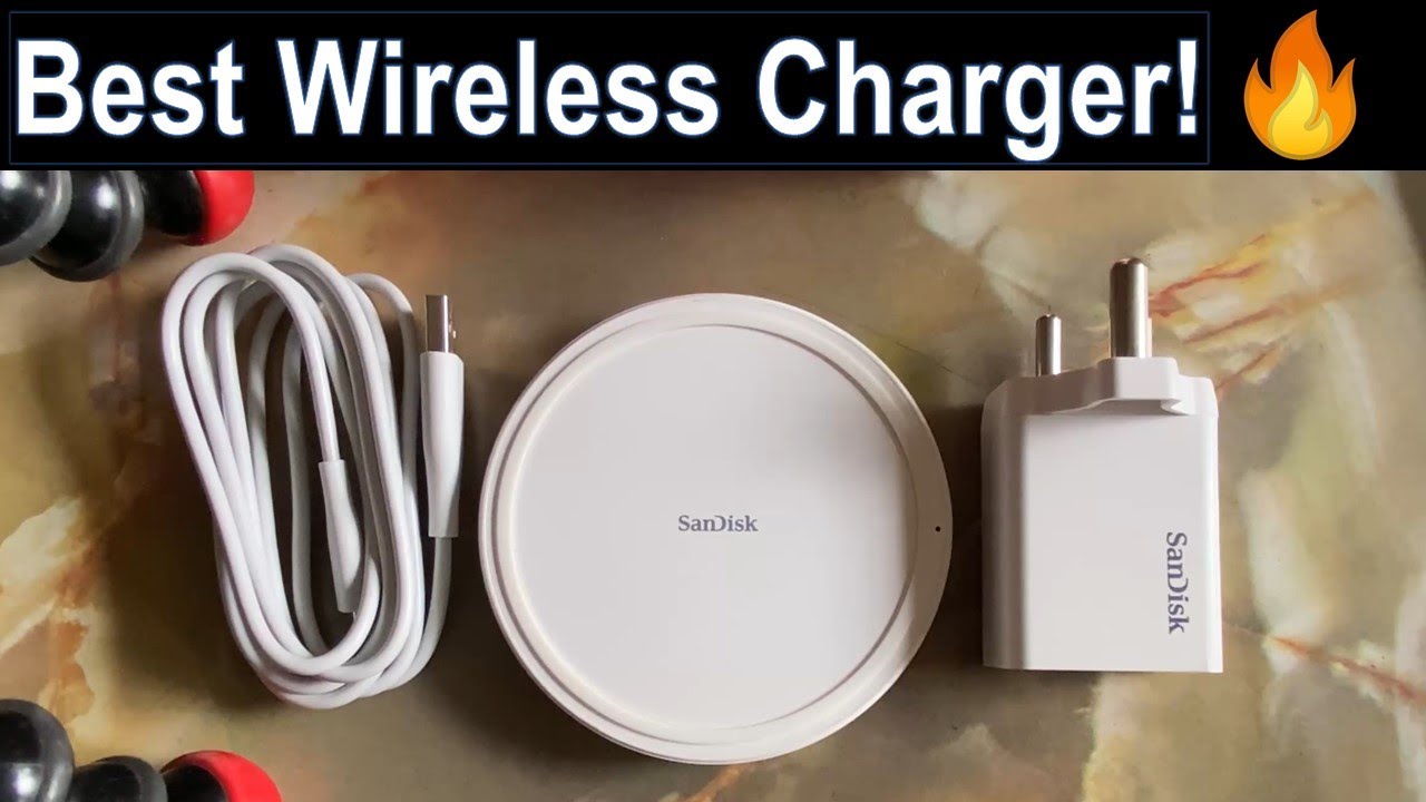 Hindi Review SanDisk iXpand Wireless 15W Charger with Adapter