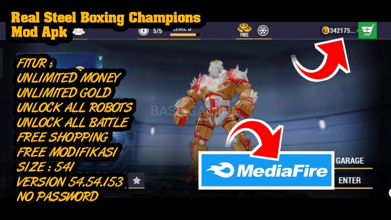 Real Steel Boxing Champions Apk Mod v54.54.153 - Unlimited Money || No ...