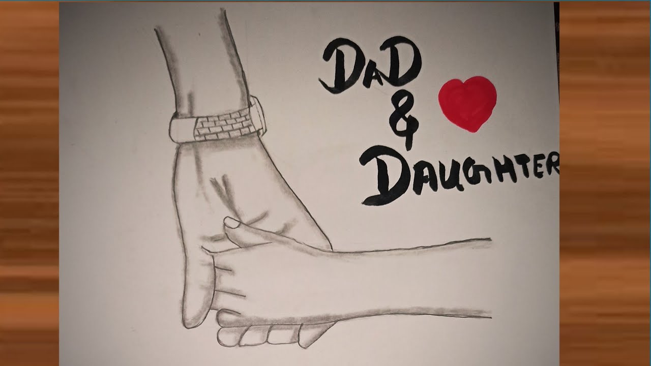 Sketch of Father and Daughter | 