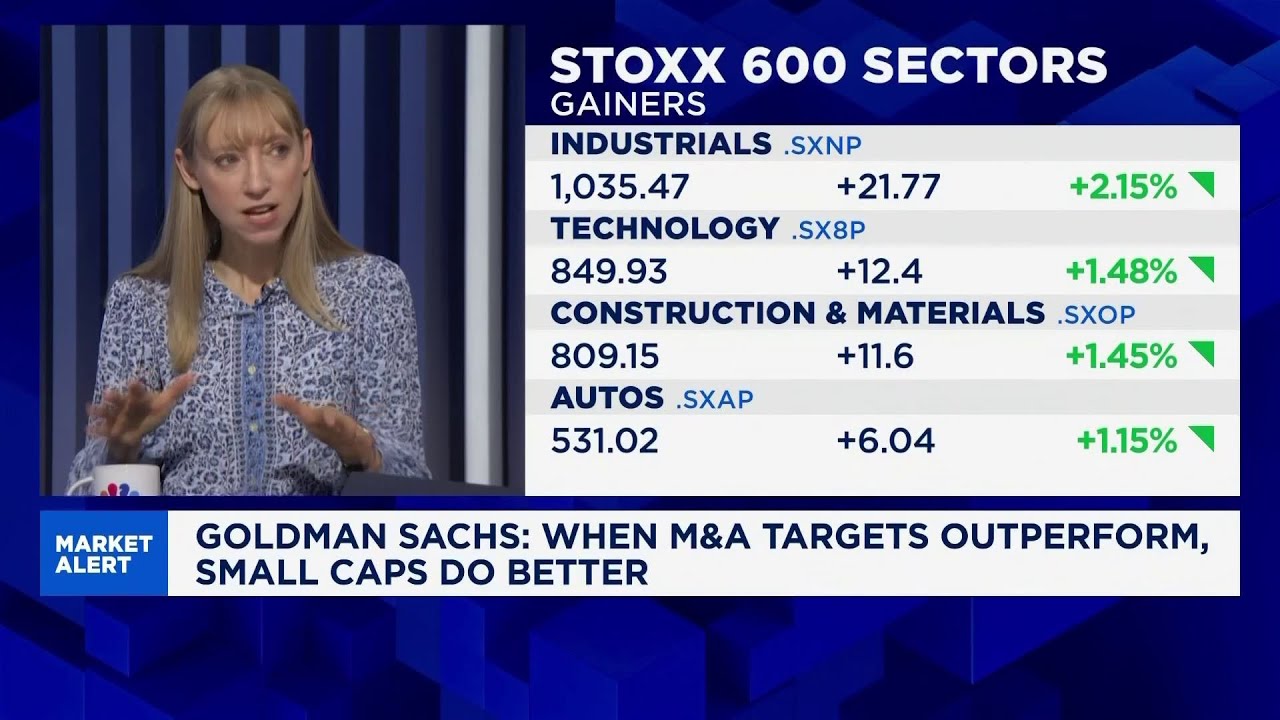 European small caps have outperformed this year, Goldman Sachs strategist says