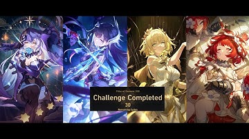 Memory of Chaos (3.5/3.6) - Triple DoT x E1S1 Aglaea True 0 Cycle Clear