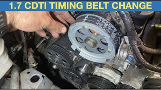 Vauxhall / Opel 1.7 CDTI Timing belt change 2015 Mokka