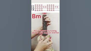 Thumbnail of Until I found you (solo part) - easy ukulele