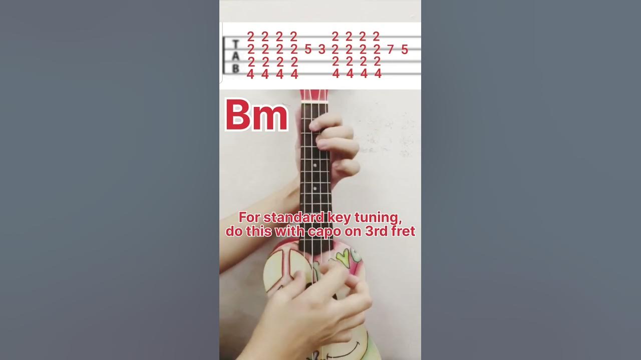 Until I found you (solo part) - easy ukulele