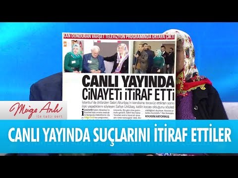 Canlı yayında suçlarını itiraf ettiler - Müge Anlı İle Tatlı Sert 22 Haziran 2018