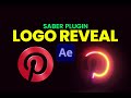 Pinterest Logo Reveal using Sabel Plugin - Adobe After Effects