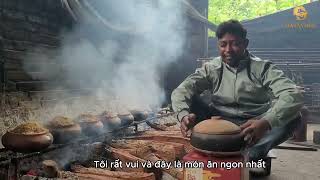 Du khách Ấn Độ nghĩ gì về cá kho Bá Kiến? screenshot 4