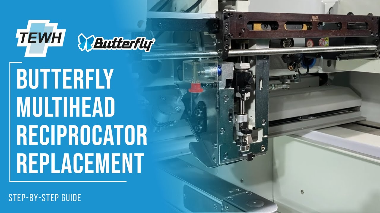 Butterfly Multihead Reciprocator Replacement – Step-by-Step Guide 🔧