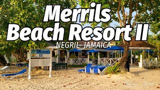 Walking tour at Merrils Beach Resort II | Seven Miles Beach, Negril Jamaica  - YouTube