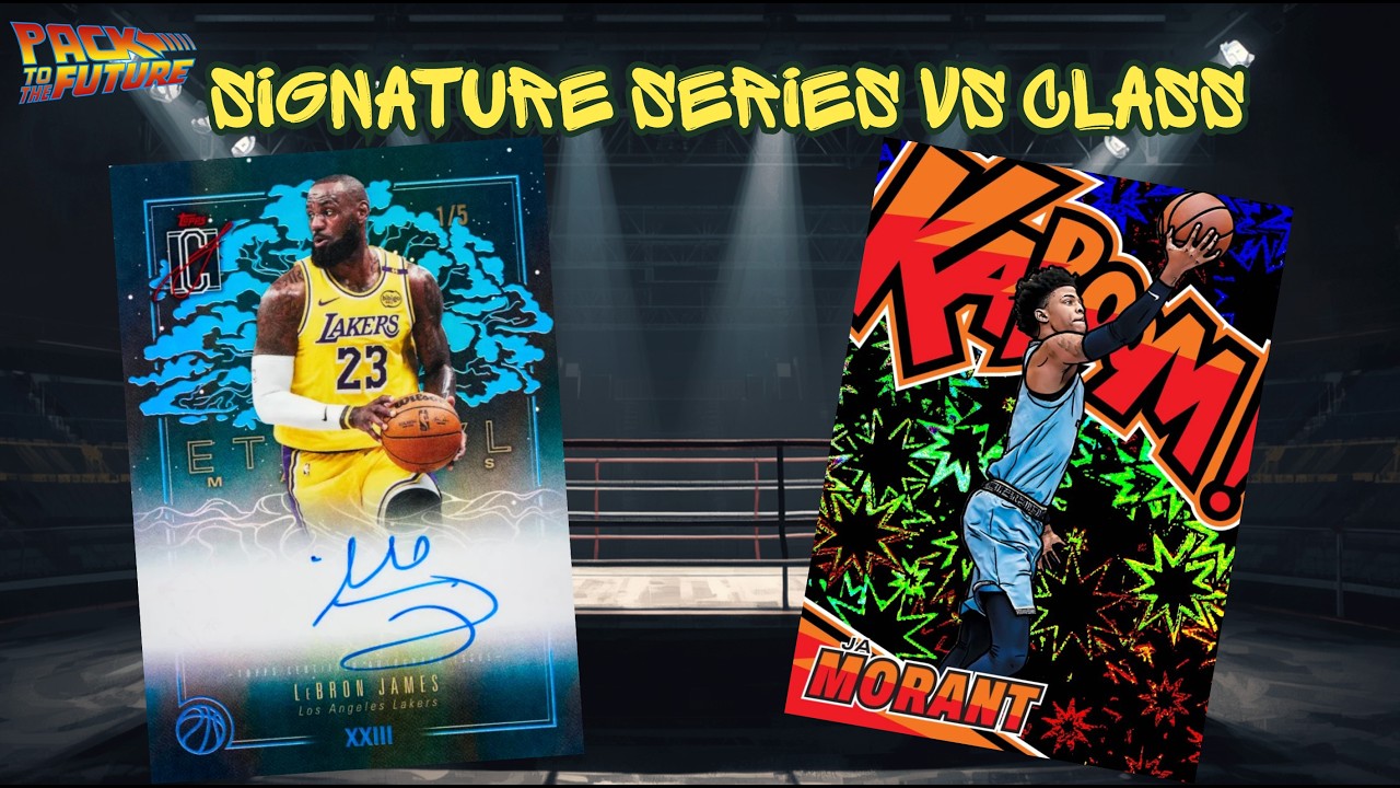 Topps Signautre Class vs Panini Signature Series - Who Ya Got?