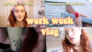 a chaotic vlog i fear | work week get ready with me vlog