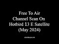 Free To Air Channel Scan On Hotbird Satellites At 13 East May 24 