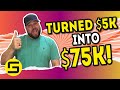 How I Turned $5k Into $75k! | Wholesaling Real Estate