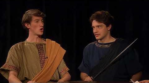 myShakespeare | Julius Caesar 1.3 Interview  Casca and Cassius