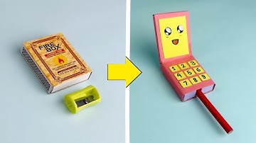 How To Make Phone Sharpener with Matchbox - DIY Phone Sharpener