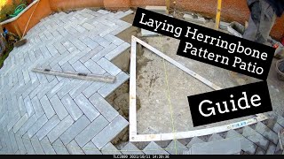 Herringbone Pattern: StepbyStep Patio Installation Guide  #herringbone #gardendesign