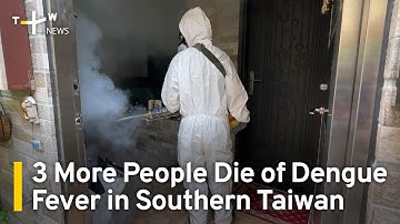 3 More People Die of Dengue Fever, Outbreak Passes 10,000 Cases in Taiwan | TaiwanPlus News