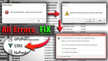 How to Fix GTA 5 LAUNCHING PROBLEM | ALL ERROR FIX SOLVE 2021 | GTA 5 Error Not Opening