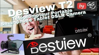 Desview T2, téléprompteur Portable pour smartphone, tablette,DSLR et caméra screenshot 5