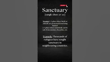 Pronounce SANCTUARY the right way #shorts #shortsvideo #pronunciation #english #Sanctuary #viral