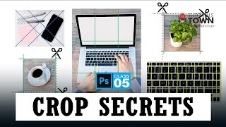 Precision Crafting: Mastering Photoshop Image Cropping Techniques! | Class 05 - Urdu/Hindi