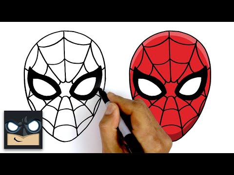 Video: How To Draw Spiderman