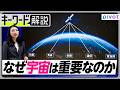【キーワード解説】宇宙を知ればニュースが分かる／戦場しての宇宙／第5の戦場「宇宙」の真実／スターリンクとキラー衛星／陸海空サイバーに次ぐ領域／情報・打撃・通信の絶対優位