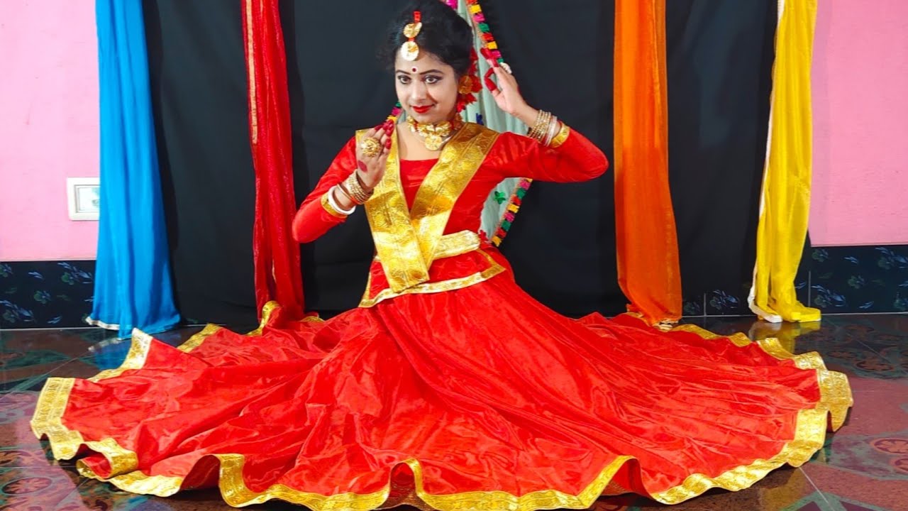 Dheem ta dare dance, an Indian classical kathak dance,from bollywood