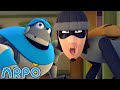 생방송! 도둑잡기!・알포 시즌 1・재미있는 어린이 만화 모음!・로봇알포 Arpo The Robot