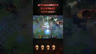 Windrunner Rampage [7.41b] by senpai~ | Dota 2  #dota2 #dota2highlights #dota2rampage #windrunner