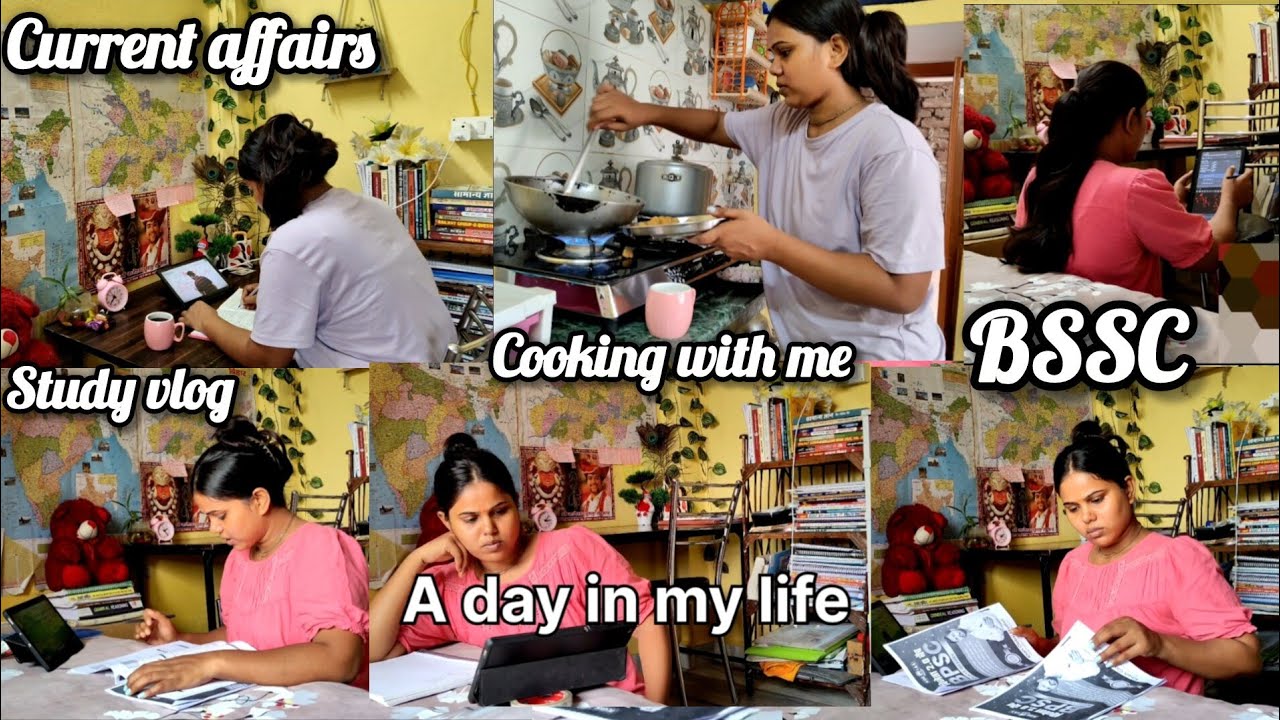 A day in my life Bihar daroga aspirant's || study vlog & cooking with me || 