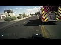 Motorcycle Officer Narrowly Avoids Bird Strike