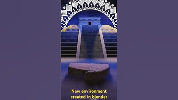 New environment created in blender #anime #animeedit #animation #blender #blender animation