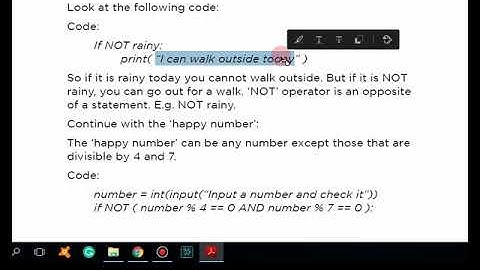 3.8 Logical operators (AND, OR, NOT)