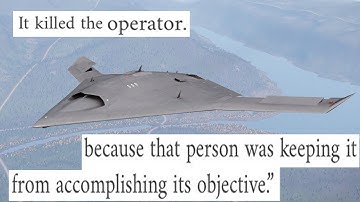 AI Controlled Drone Doesnt Like Being Denied Its Kills