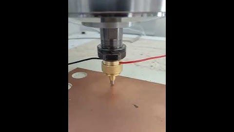 Simple z-probe for CNC auto leveling