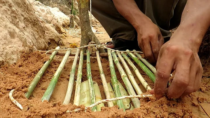 The First Creative DIY Wild Pig Trap Using Bamboo That Work 100% By Smart Boy  - East Wild Pig Trap
