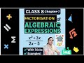 Mathematics buzz class 8 Ex 7 (E) Q Algebraic factorisation
