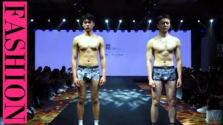 #Fashion #Runway #Chinafashionweek 陆地研选品牌内衣发布秀2023 广东内衣展