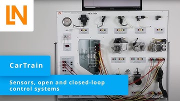 Sensors, open and closed-loop systems with CarTrain | Impression