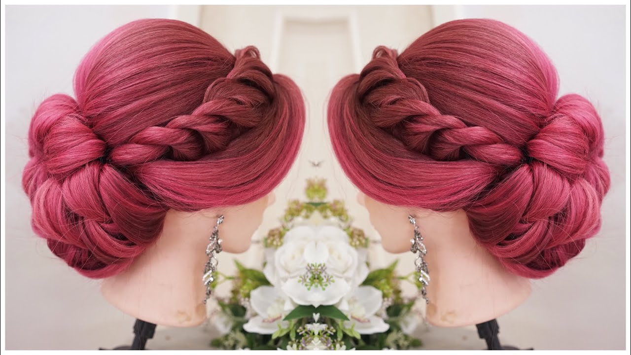 Modern Latest Bridal Updo For Long Hair