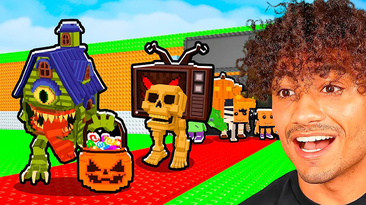 Spending $8,492,498 For The NEW SPOOKY LUCKY BLOCKS..