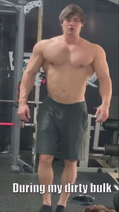 Jeff Seid bulk vs cut 🤯🔱#shorts