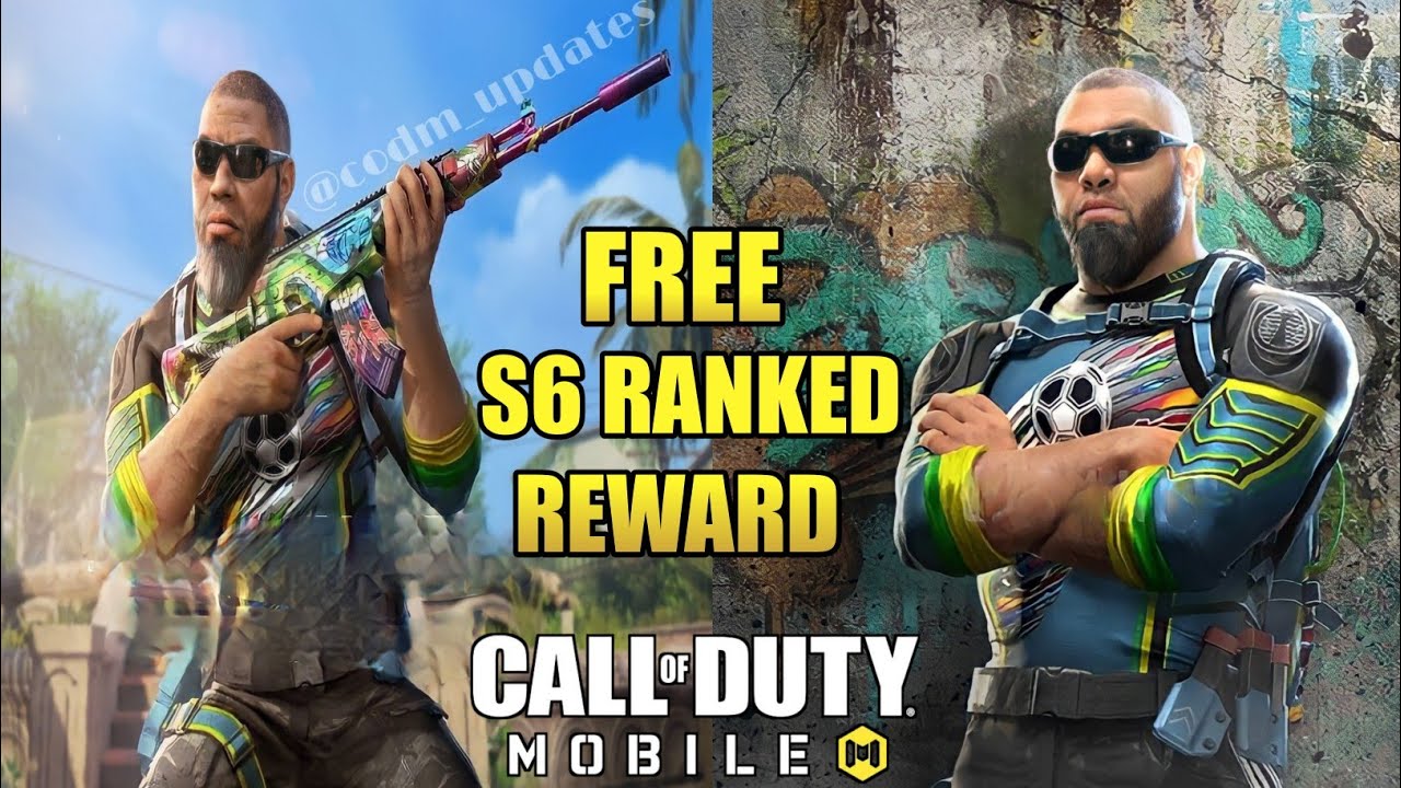CODM SEASON 6 FREE RANKED REWARDS | SEASON 6 BATTLE PASS REWARDS CODM |  S6 LEGENDARY GUNS CODM!