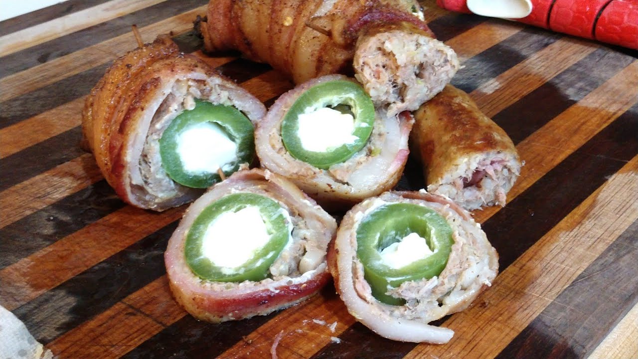 Jalapeno Popper Stuffed Boudin YouTube