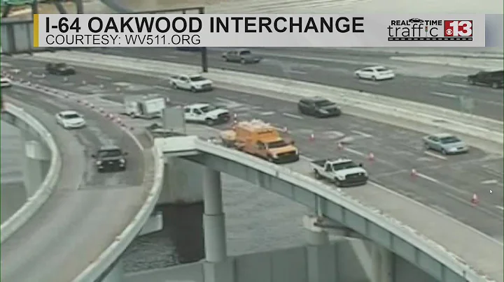 Part of I64W closed in Charleston for emergency repairs