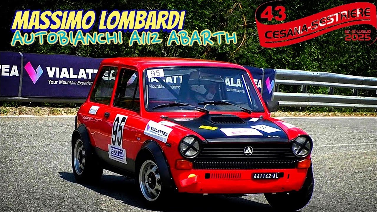 43' Cesana-Sestriere 2025 || Massimo Lombardo || Autobianchi A112 Abarth