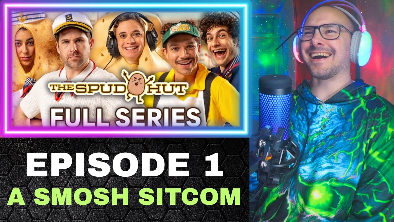 Spud Hut Smosh Episode 1:  A Smosh Sitcom Reaction | INTERNETED TV