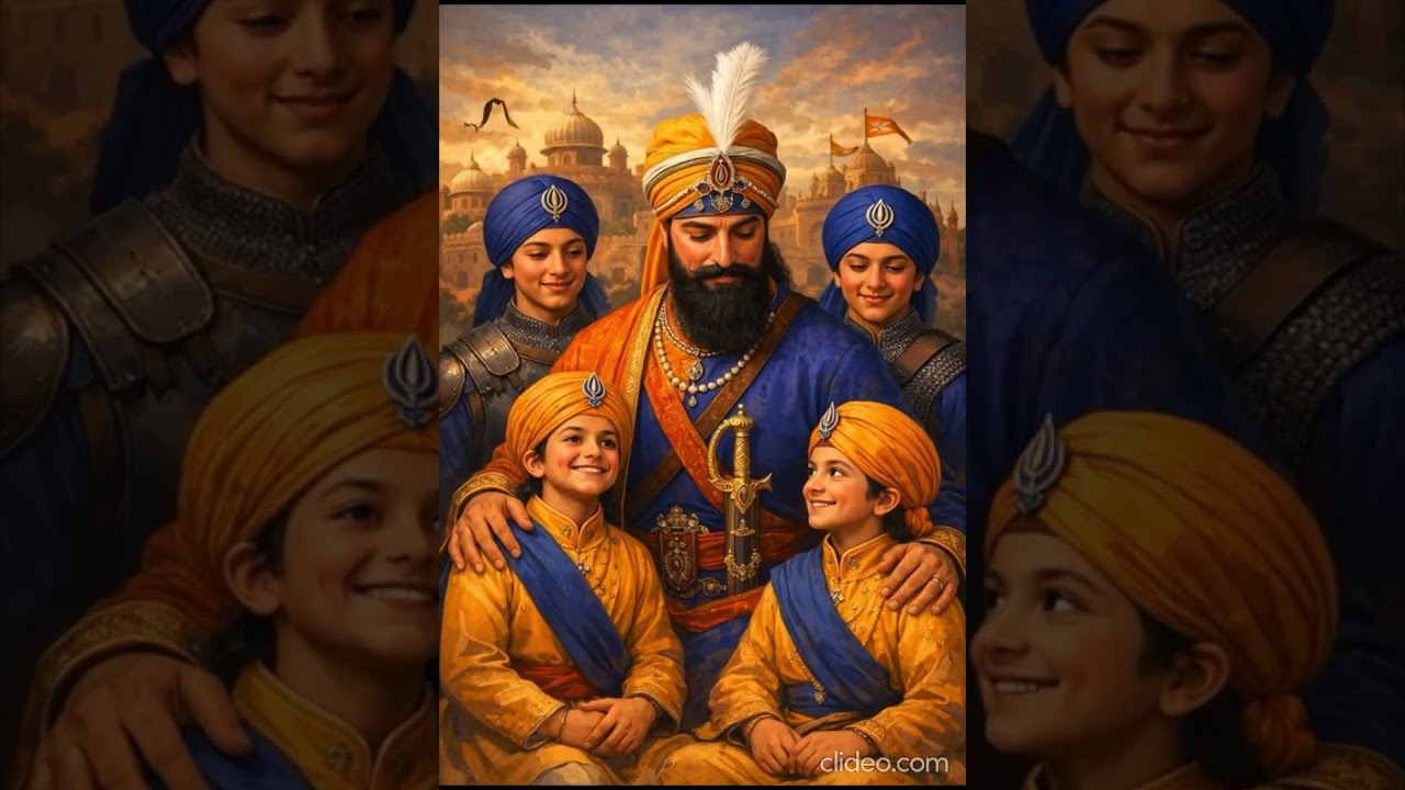 Chaar sahibzaade 🙏🏻🙏🏻🙏🏻 #kidsvideo #babyvideos #sikhkids #sikheducation #animation #sikhrhymes 